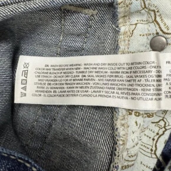 Ariat Jeans Mens 31X30 Blue Denali M7 Straight Leg Slim Fit Western Workwear - Picture 8 of 14